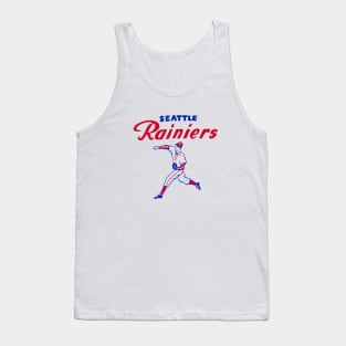 Iconic Seattle Rainiers Baseball Tank Top